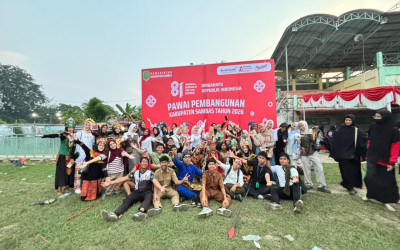 SMAS Muhammadiyah Sambas Raih Juara Harapan I Lomba Karnaval HUT ke-81 Kemerdekaan RI